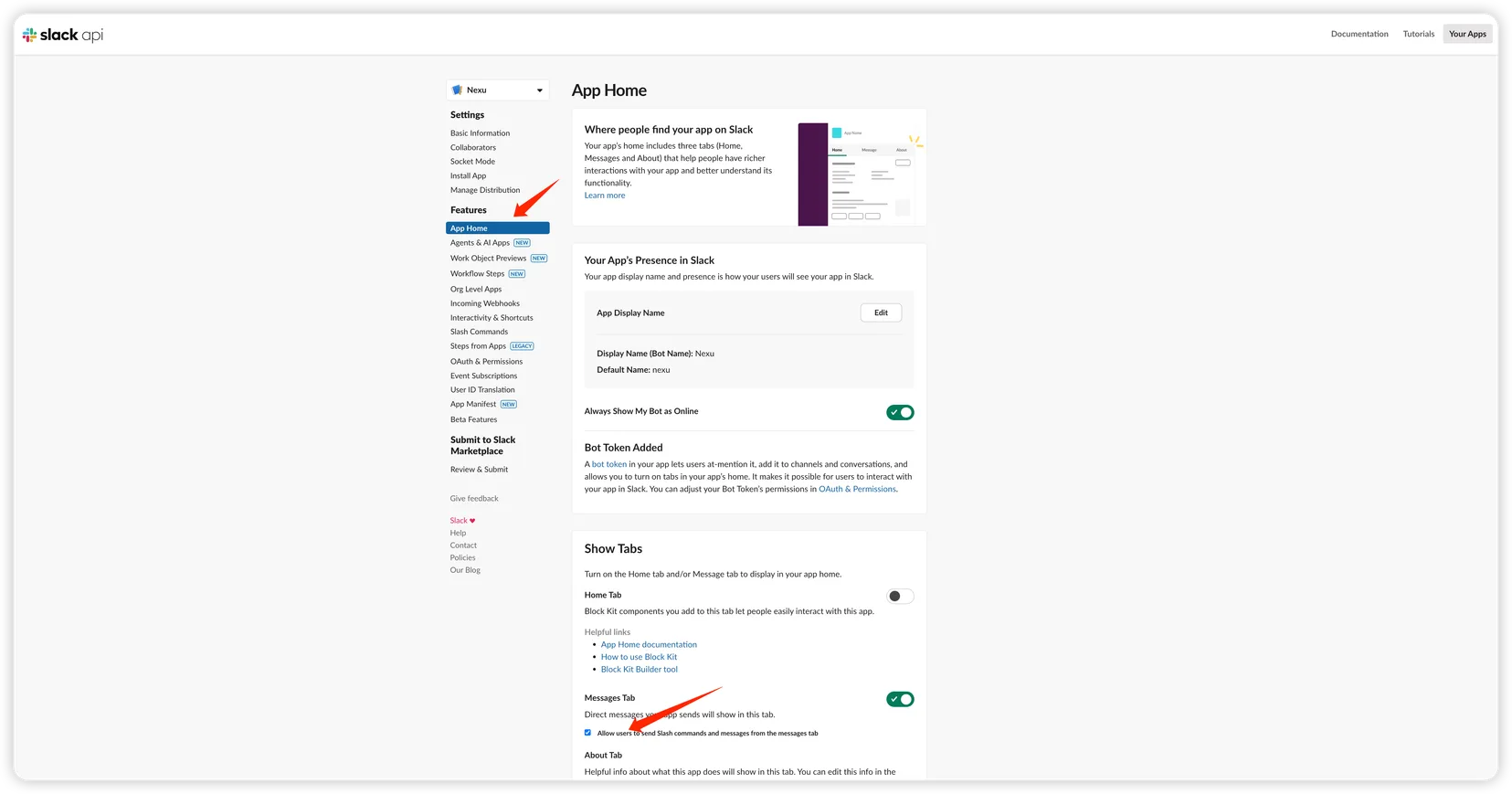Enable Direct Messages